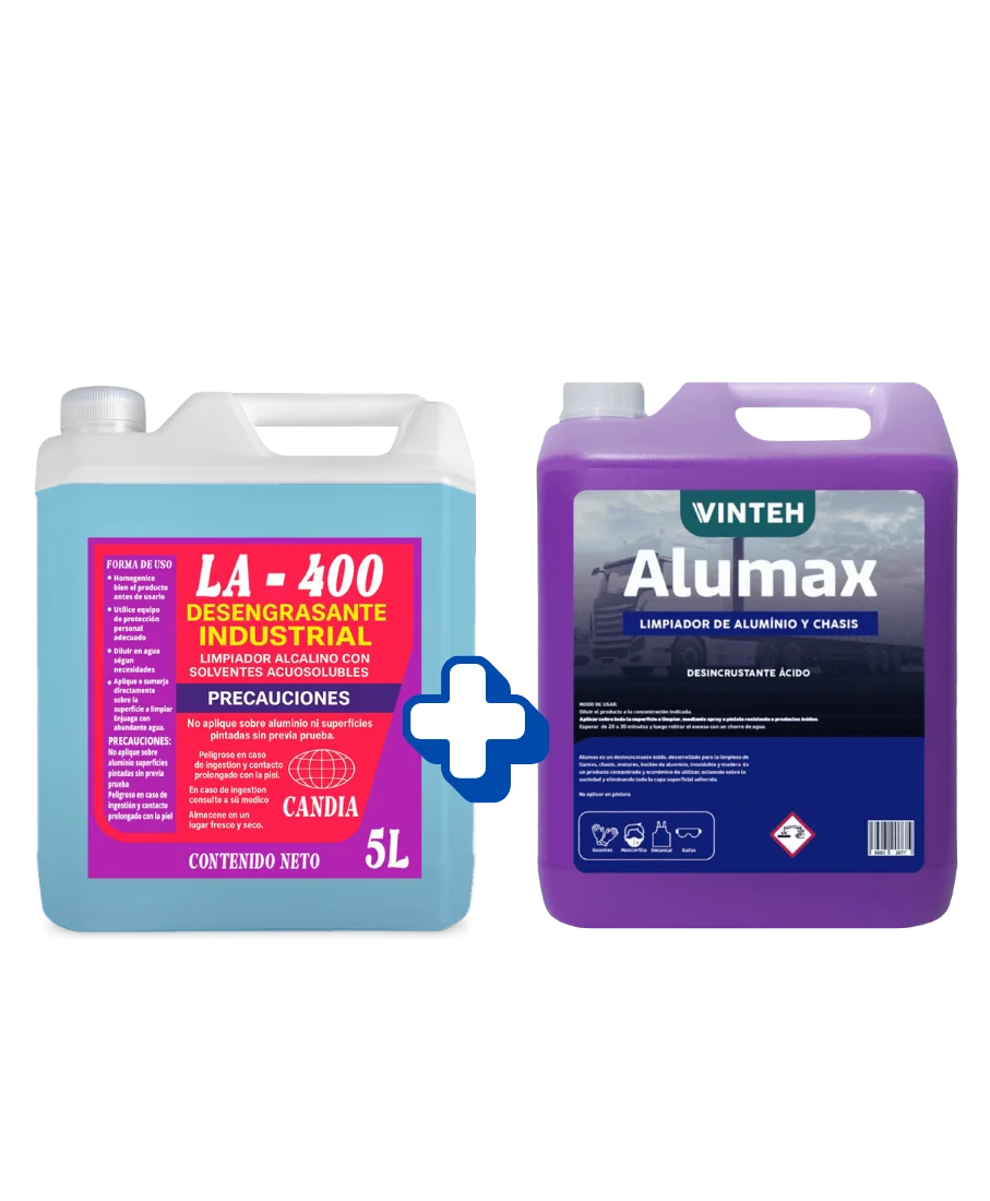 Alumax + Desengrasante 5 LTS