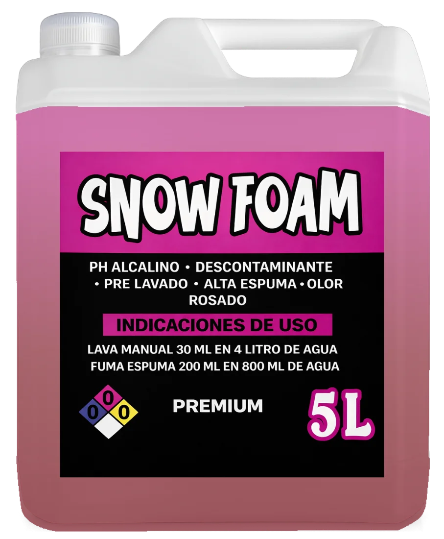 Shampoo para Autos/Furgones/camiones - 5 Litros